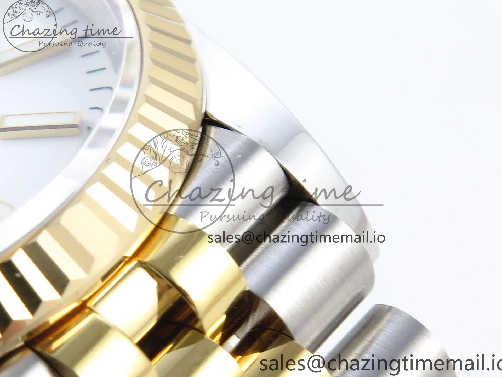MiroTime 0126 DateJust 36 126233 EWEF Best Edition White Dial Stick Marker on SS YG Jubilee Bracelet A Affordable 618